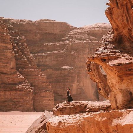 Bedouin desert camp Wadi Rum Exterior foto