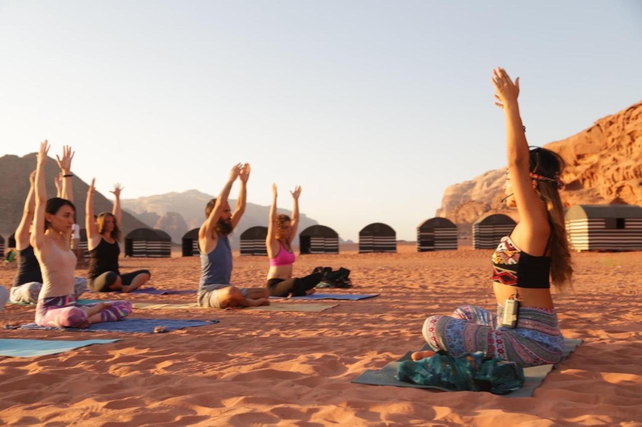 Bedouin desert camp Wadi Rum Exterior foto