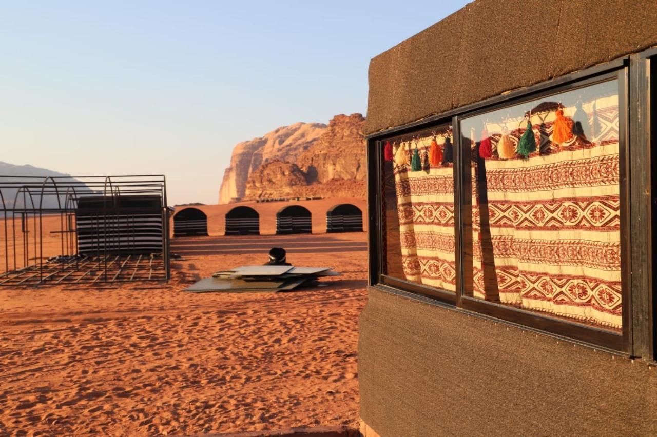 Bedouin desert camp Wadi Rum Exterior foto