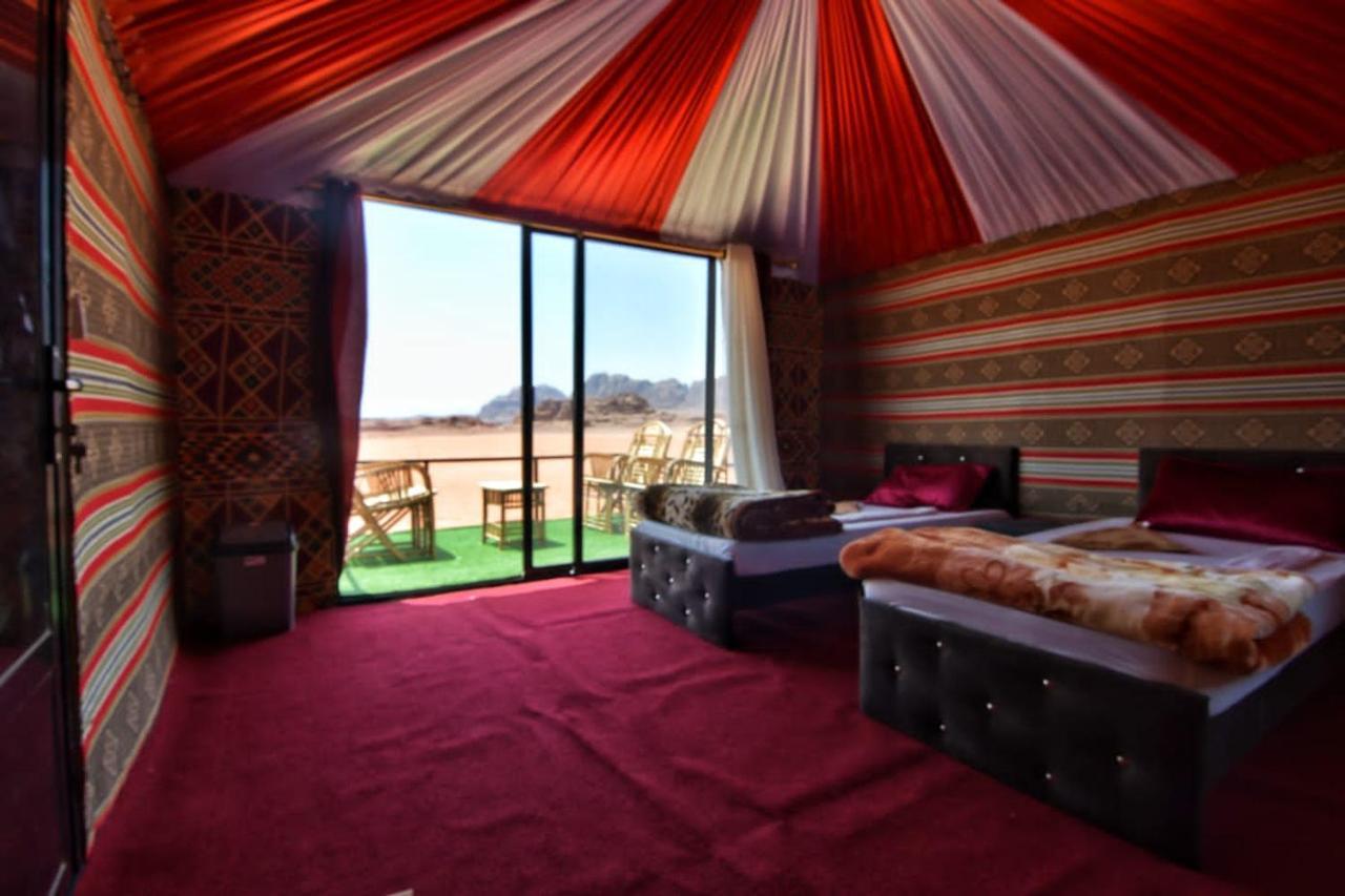 Bedouin desert camp Wadi Rum Exterior foto